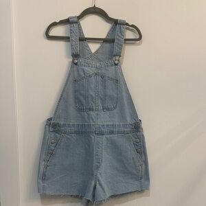 Old Navy Classic Blue Denim Overalls